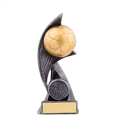 Aura Ball Trophy Silver 15cm