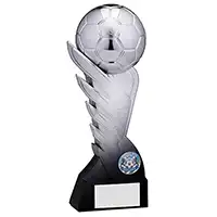 Pegasus Ice Ball Trophy Metallic Silver 215mm