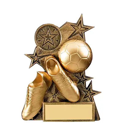 Astra Boot and Ball Award Gold 9.5cm