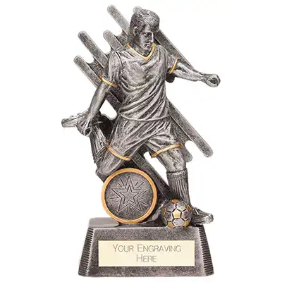 Focus Male Footballer Silver 150mm