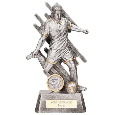 Focus Male Footballer Silver 190mm