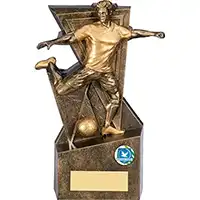 Legacy Male Footballer Gold 16cm