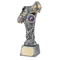 Silver Gold Football Boot Award 215mm